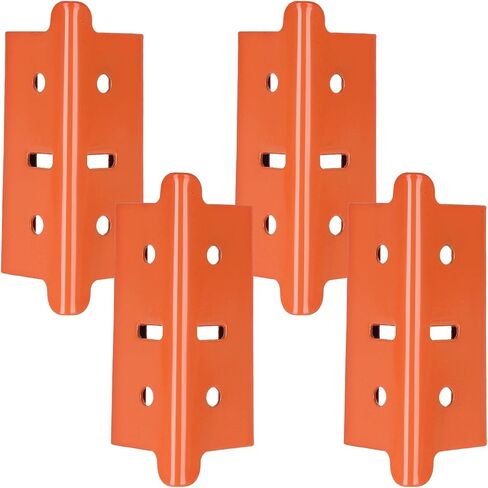 4 Pcs Post Coupling Compatible With Muscle Rack, Post Coupler, Post Connector For Muscle Rack Width is Less Than or Equal To 1.25 Inches, 3.95 x 1.35 x 1.35 In in Saudi Arabia