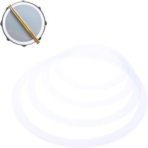 DOITOOL 4 Pcs Drum Dampeners Drum Mute Pads for 10/12/14/16 Inch Muffler Rings for Noise Control and Enhanced Sound in Saudi Arabia