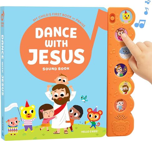 كتب صوتية مسيحية إسبانية من Cristo Me AMA للأطفال - 6 أغاني من الكتاب المقدس للأطفال الصغار - هدايا عيد الفصح المسيحية للأطفال، وكتب الأطفال والألعاب - أساسيات سلة عيد الفصح، والمعمودية، وهدايا التعميد للأطفال in Kuwait