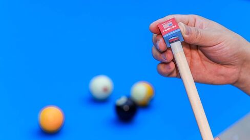 Professional Pool Cue Chalk, Low-Dust High-Grip Billiard Chalk, Long-Lasting Adhesion & Clean Application, Classic Blue, Compatible with Most Cue Tips in Saudi Arabia