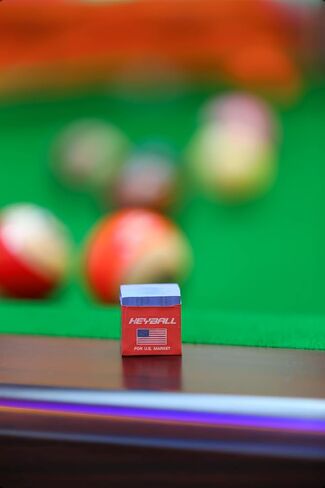 Professional Pool Cue Chalk, Low-Dust High-Grip Billiard Chalk, Long-Lasting Adhesion & Clean Application, Classic Blue, Compatible with Most Cue Tips in Saudi Arabia