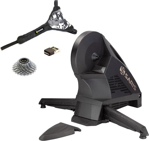 Saris - H3 Series Smart Indoor Bike Trainer, Quietest Ever at 59 dB, Compatible with 12-Speed Drivetrains, Includes Virtual Training App Subscription in Saudi Arabia