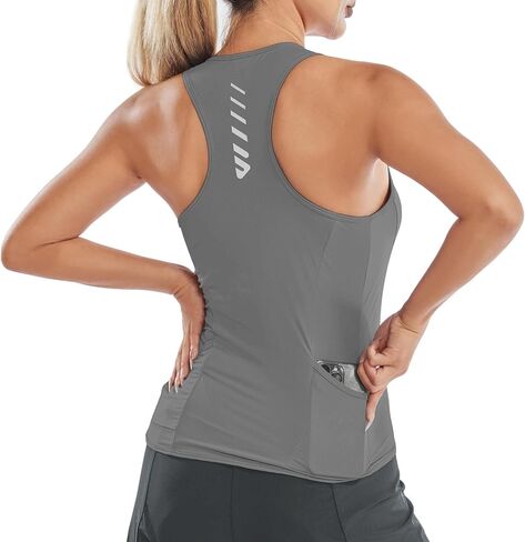 Wulibike Sleeveless Cycling Jersey Women Running Shirts Vest bike top Summer Biking tank With Pockets Pink S in Saudi Arabia