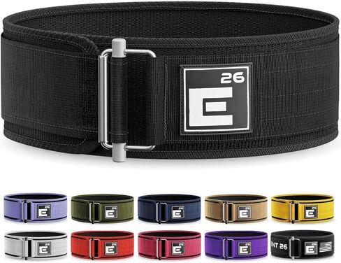 Self-Locking Weight Lifting Belt - Premium Weightlifting Belt for Serious Functional Fitness, Weight Lifting, and Olympic Lifting Athletes - Lifting Support for Men and Women - Deadlift Training Belt in Kuwait