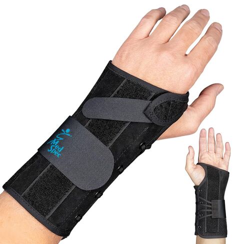 رباط معصم من Med Spec، مقاس 8 بوصات أسود - صغير جدًا على اليسار in Kuwait