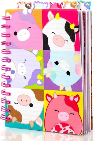 SpongeBob SquarePants™ Squishy Tab Journal, 6 x 8 in. Fidget Notebook With Interactive Tactile Liquid Cover, 4 Tab Dividers, 80 Lined Sheets, Great SpongeBob School Supplies or Office Stationery in Saudi Arabia