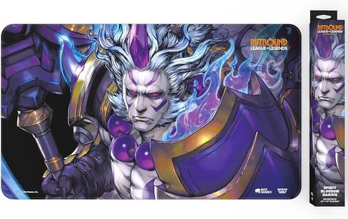 Riftbound: League of Legends - Playmat: Teemo -TCG Spiritforged Spirit Blossom، 24x14، نيوبرين، فن الشخصيات، ملحقات ألعاب بطاقات التداول على الطاولة in Kuwait