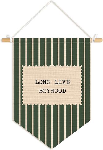 Girls Room Decor, Sisters Make the Best Friends Wall Pennants Banners, Boho Pink Striped Girl Nursery Wall Hanging Flag for Baby Little Girls Toddler Room Bedroom Decor in Saudi Arabia