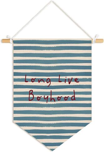 Girls Room Decor, Sisters Make the Best Friends Wall Pennants Banners, Boho Pink Striped Girl Nursery Wall Hanging Flag for Baby Little Girls Toddler Room Bedroom Decor in Saudi Arabia