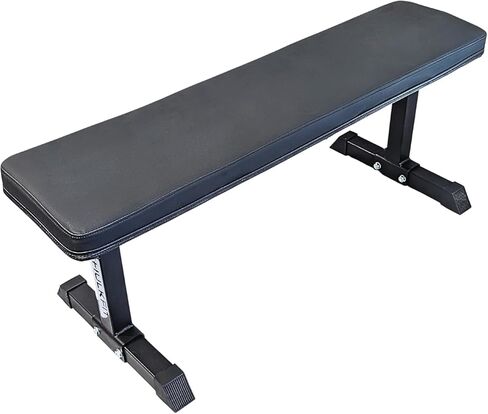 مقعد Fitvids المسطح للوزن، مقعد تمرين مسطح عالي التحمل لتدريب الأثقال في صالة الألعاب الرياضية المنزلية in Saudi Arabia