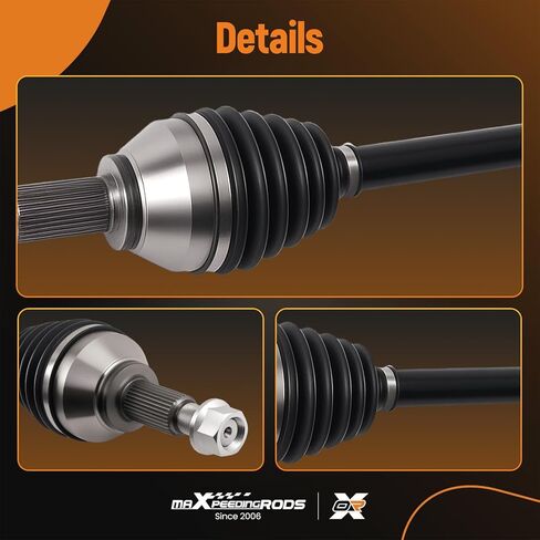 maXpeedingrods Pair (2) Front CV Axle Shaft Assembly for Nissan Quest 2011 2012 2013 2014 2015, V6 3.5L, Driver and Passenger Side, Replace# 391011JA0C, 391001JA0A in Saudi Arabia
