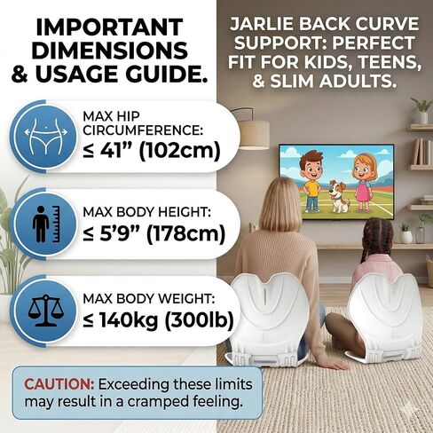 Jarler Foldable Ergonomic Lumbar Support Curve for Office Chair, Portable Posture Corrector Back Curve Seat, Pain Relief (Gray, M) in Saudi Arabia