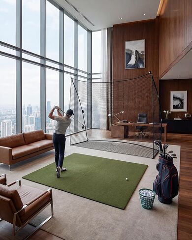 Golf Net, 10x7x3ft Heavy Duty Golf Practice Nets with Carry Bag for Backyard Chipping Indoor Outdoor Training in Saudi Arabia