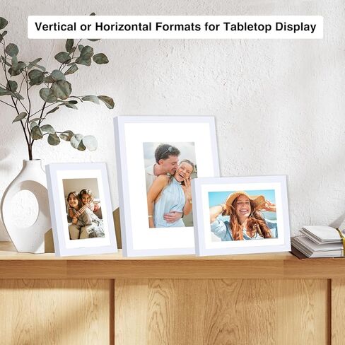 20 Packs Picture Frames Collage Wall Decor for Wall Hanging or Tabletop Display, Gallery Wall Frame Set for Family, Multi Sizes Photo Frames Collage Including 3Pcs 8x10, 8Pcs 5x7, 9Pcs 4x6, Black in Saudi Arabia