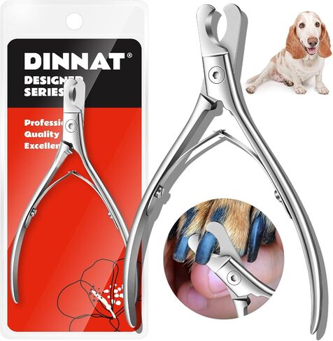 Pet Nail Clippers for Dogs & Cats – Sharp, Durable Blades with Beginner-Friendly, Hygienic Design for Small Pets Paw Care, Large Dog Nail Trimmer,Ergonomic Grooming Tool for Safe Pet Grooming in Saudi Arabia