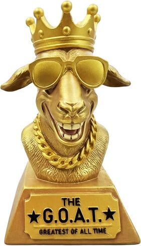 جائزة Freetoes The Goat Trophy، جوائز G.O.A.T الأعظم على الإطلاق، جوائز مضحكة للبالغين، جوائز ديكور الماعز الكبيرة ومكتب مكتب الجوائز، كأس كرة القدم الخيالية أفضل هدايا اللاعبين in Kuwait