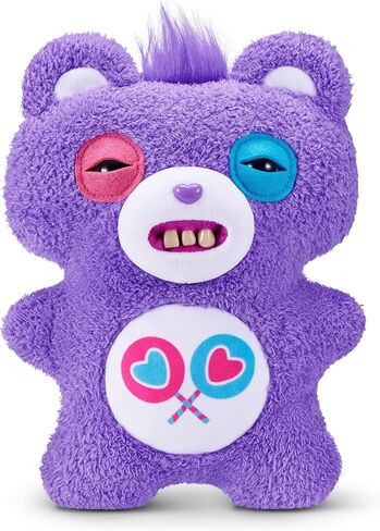 لعبة Fuggler Care Bears القطيفة مقاس 9 بوصة (الدب المشجع) من ZURU - حيوان محشو وحش قبيح مضحك بأسنان تشبه الإنسان، قطيفة قابلة للتجميع للأطفال والمراهقين والمراهقين والبالغين ومحبي كروس أوفر in Kuwait