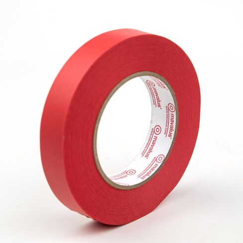 Mavalus Tape Large Roll 1" X 45 Yds - Red (Red) in Saudi Arabia