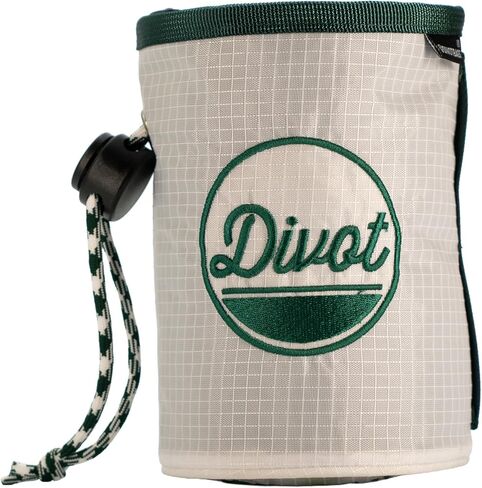 Divot Bags | Convenient Pouch to Hold Sand and Seed Mix for Fixing Divots While Golfing | Bag Easily Attaches to Golf Bag or Push Cart | Allows Golfers to Carry Divot Mix While Walking in Saudi Arabia