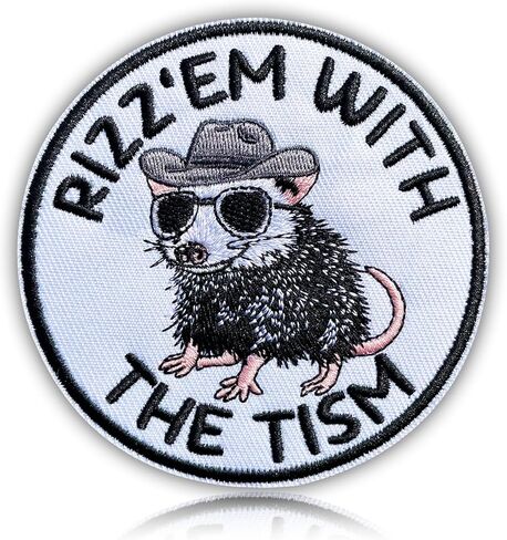Funny Patch It Gets Worse Embroidery Patch Embroidered Badge Patch Hook and Loop Backing It Gets Worse Embroidery Patch for Backpacks, Hats, Bags,Dog Harness, Vests in Saudi Arabia