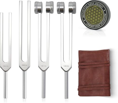 Tuning Fork for Healing - Professional Tuning Forks For Healing Set With Frequency Healing Devices - Sound Healing Instruments (128C) in Saudi Arabia