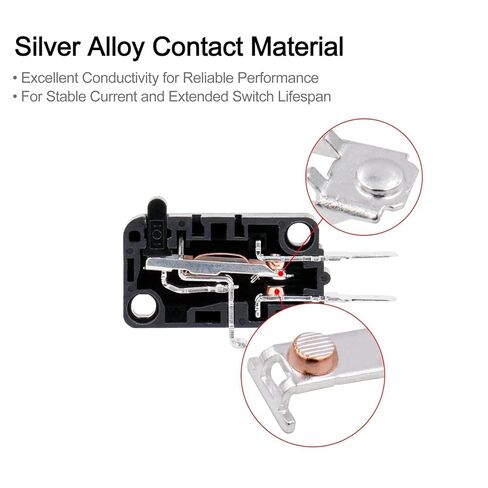 Baomain Micro Switch V-166-1C25 Roller Lever Arm SPDT NO/NC Momentary Pack of 5 in Saudi Arabia