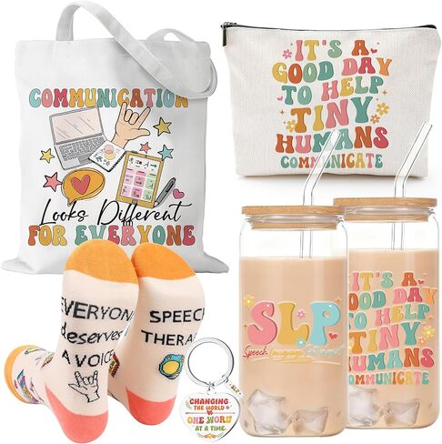 Occupational Therapist Gift for Women - OT Appreciation Gifts with Tote Bag, Keychain, Badge Clip, Grow to Your Full Potential Theme for OTs, OTAs on OT Month, Graduation, Retirement, Christmas in Saudi Arabia