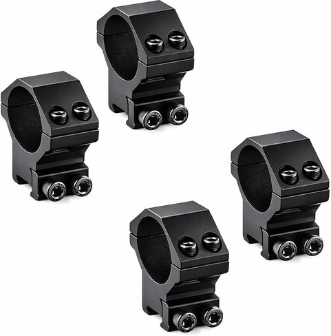 Gotical Scope Rings for 22 Cal/Air Rifle Medium Profile 3/8 Dovetail Mount 1" Diameter Durable Scope Ring in Kuwait