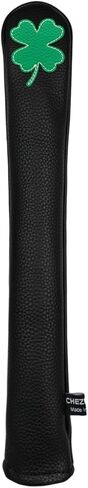 PU Leather Alignment Stick Headcover Golf Club Head Covers(Black,Penguin) in Saudi Arabia