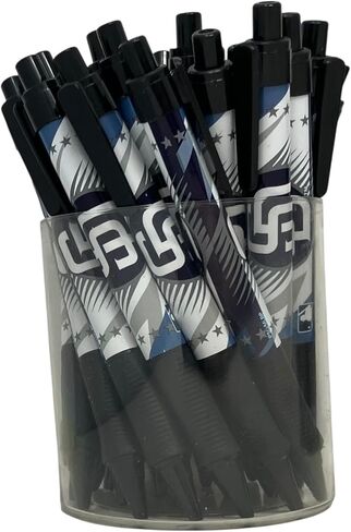مجموعة أقلام Pro Specialities Group MLB 24-Pack - معاناة تخزين رائعة وهدايا الحفلات (بوسطن ريد سوكس) in Kuwait