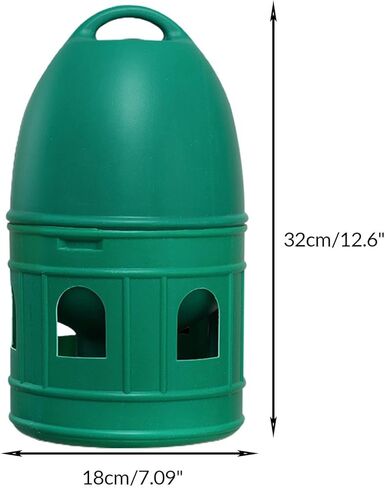 MagiDeal Bird Water Dispenser/Feeder, 3L, Green, Suitable for Parrots, Pigeons, Quail, Chickens, Ducks in Saudi Arabia
