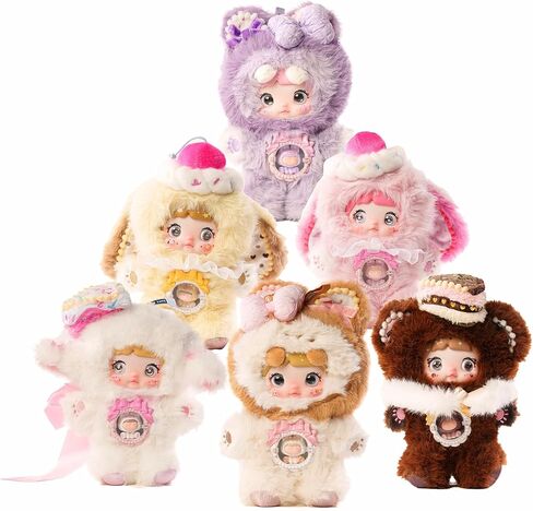 Nommi Plush Blind Box， Plush Figure Toys 1PC (1 of 7 Possible Styles) Fantasy World Series Keychain & Bag Charm Birthday Gifts 8.5 in in Saudi Arabia
