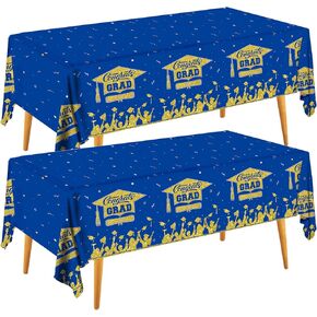 Ice Cream Party Supplies 4Pcs Ice Cream Table Cloth 54" X 108" Disposable Rectangular Plastic Tablecloth Ice Cream and Popsicle Themed for Birthday, Party, Holiday in Saudi Arabia