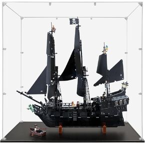 حافظة عرض أكريليك متوافقة مع Lego River Steamboat #21356، حافظة عرض مقاومة للغبار (الحافظة فقط) (مجموعات Lego غير متضمنة) in Kuwait