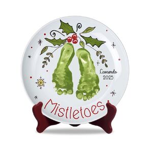 أضواء عيد الميلاد ببصمة الإصبع، أول عيد ميلاد للطفل، بصمات أصابع يدوية الصنع، علامة معلقة لعيد الميلاد 2024، حرفة فنية لعيد الميلاد، حرفة العطلات، نشاط مدرسي، أطفال صغار، هدية، تذكار للذاكرة in Kuwait