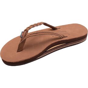 Rainbow Sandals Women’s Double Layer Flirty Braidy Premier Leather w/Single Braided Strap in Kuwait
