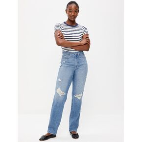 Old Navy Curvy High-Waisted OG Loose Jeans - Tessa in Kuwait