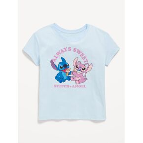 Old Navy Disney© Stitch & Angel Graphic T-Shirt for Girls - Stitch and Angel in Saudi Arabia