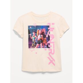Old Navy KPop Demon Hunters™ Graphic T-Shirt for Girls - Creme De La Creme in Saudi Arabia