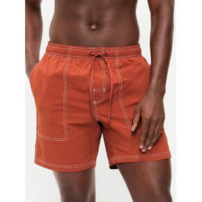 Old Navy Swim Trunks -- 7-inch inseam - RUSSET MOON in Kuwait