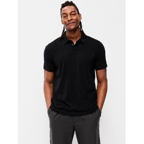 Old Navy Classic Fit Jersey Polo - BlackJack in Kuwait