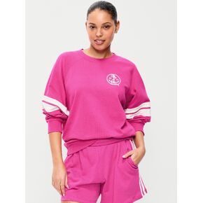 سويت شيرت برسومات راجلان برقبة دائرية من Old Navy - Dragonfruit in Kuwait