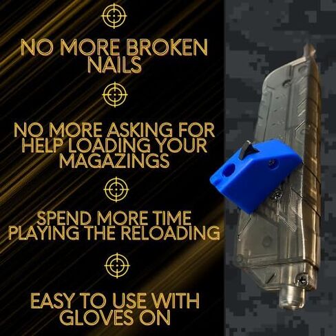 Airsoft Speed Loader for Pistol Magazines Quick and Easy Reload in Saudi Arabia