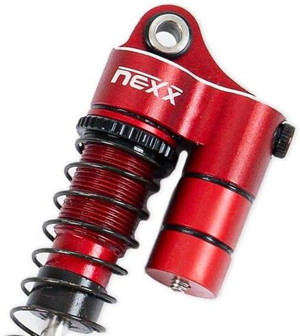 ممتصات الصدمات لخزان السباق من Nexx (4 قطع) لـ 1/18 RC Crawler Redcat Ascent-18 - سيارة التحكم عن بعد، سيارات RC، أجزاء ترقية RC Crawler 1/18 4WD Nexx Racing (HELIDIRECT) (أسود - 53 مم) in Kuwait