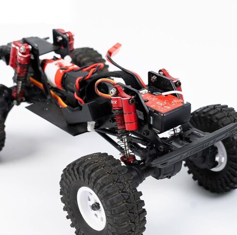 ممتصات الصدمات لخزان السباق من Nexx (4 قطع) لـ 1/18 RC Crawler Redcat Ascent-18 - سيارة التحكم عن بعد، سيارات RC، أجزاء ترقية RC Crawler 1/18 4WD Nexx Racing (HELIDIRECT) (أسود - 53 مم) in Kuwait