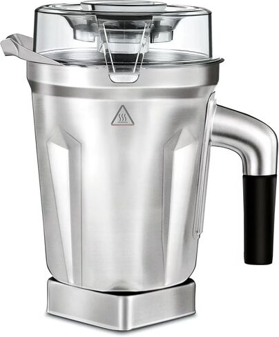 48 oz Stainless Steel Blending Container — BPA-Free, Compatible with Vitamix Models Including 5200, 5000, 6300, VM0103, VM0197, E310, A2500, and Classic/Commercial Series Blenders in Saudi Arabia