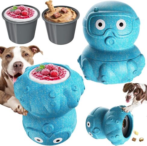 لعبة أخطبوط كبيرة الحجم 3 في 1 من KADTC، لعبة متينة قابلة للحشو ولعق الكلاب المجمدة، بدون نقل، تجميد ولعب، تخلص من الملل طويل الأمد، موزع كيبل، كرة طعام وألعاب مضغ للكلاب القوية، خالية من مادة BPA in Kuwait