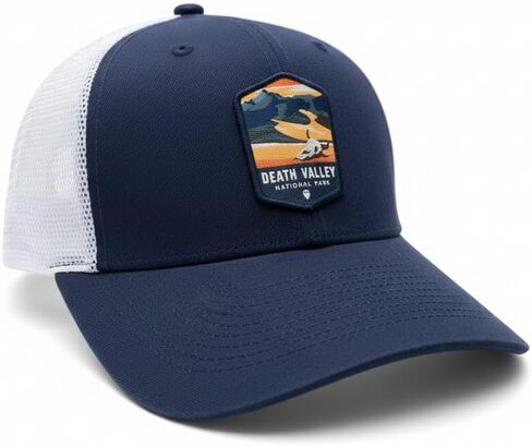 California Nevada Trucker Hat w/Death Valley National Park Woven Patch in Saudi Arabia