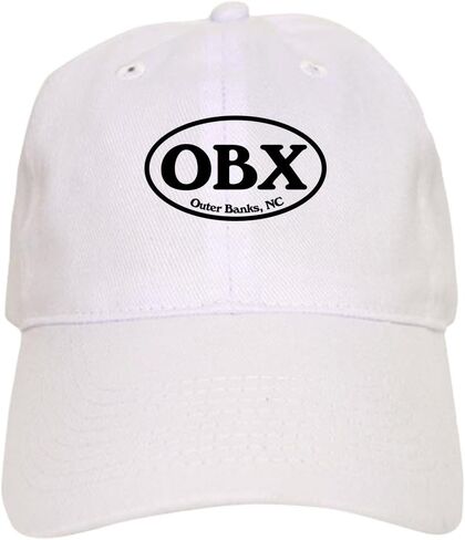 CafePress OBX Outer Banks, NC Oval Cap Adjustable Baseball Cap in Saudi Arabia
