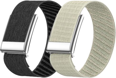 أشرطة Vanet من النايلون متوافقة مع Whoop 5.0 Bands Peak، MG Life and One، حزام منسوج مرن قابل للتنفس رياضي وقابل للتعديل وقابل للتمدد للرجال والنساء [ليس للجيل 4]، عبوتان in Kuwait